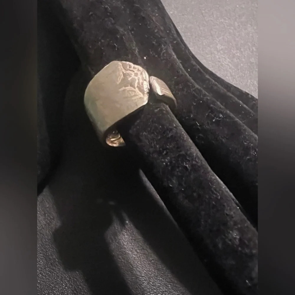 Vintage Silver Spoon Wrap Ring - Picture 2 of 13